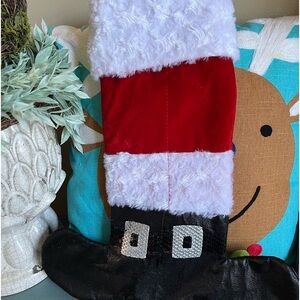 PIER 1 LIKE NEW CUTE CHRISTMAS STOCKING